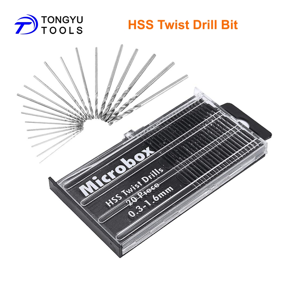 Woodworking Resin - 20Pcs Mini Twist Drill Bit Micro