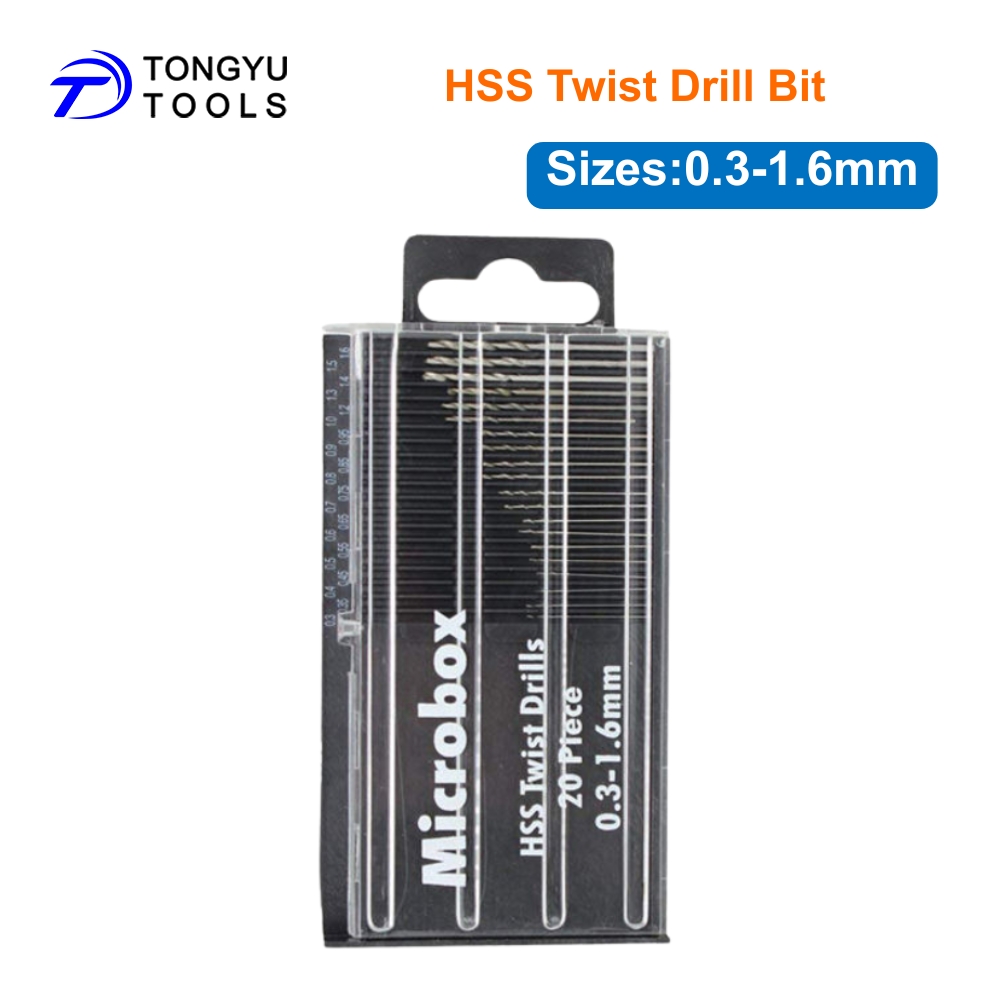 Woodworking Resin - Micro Mini Twist Drill Bit Set
