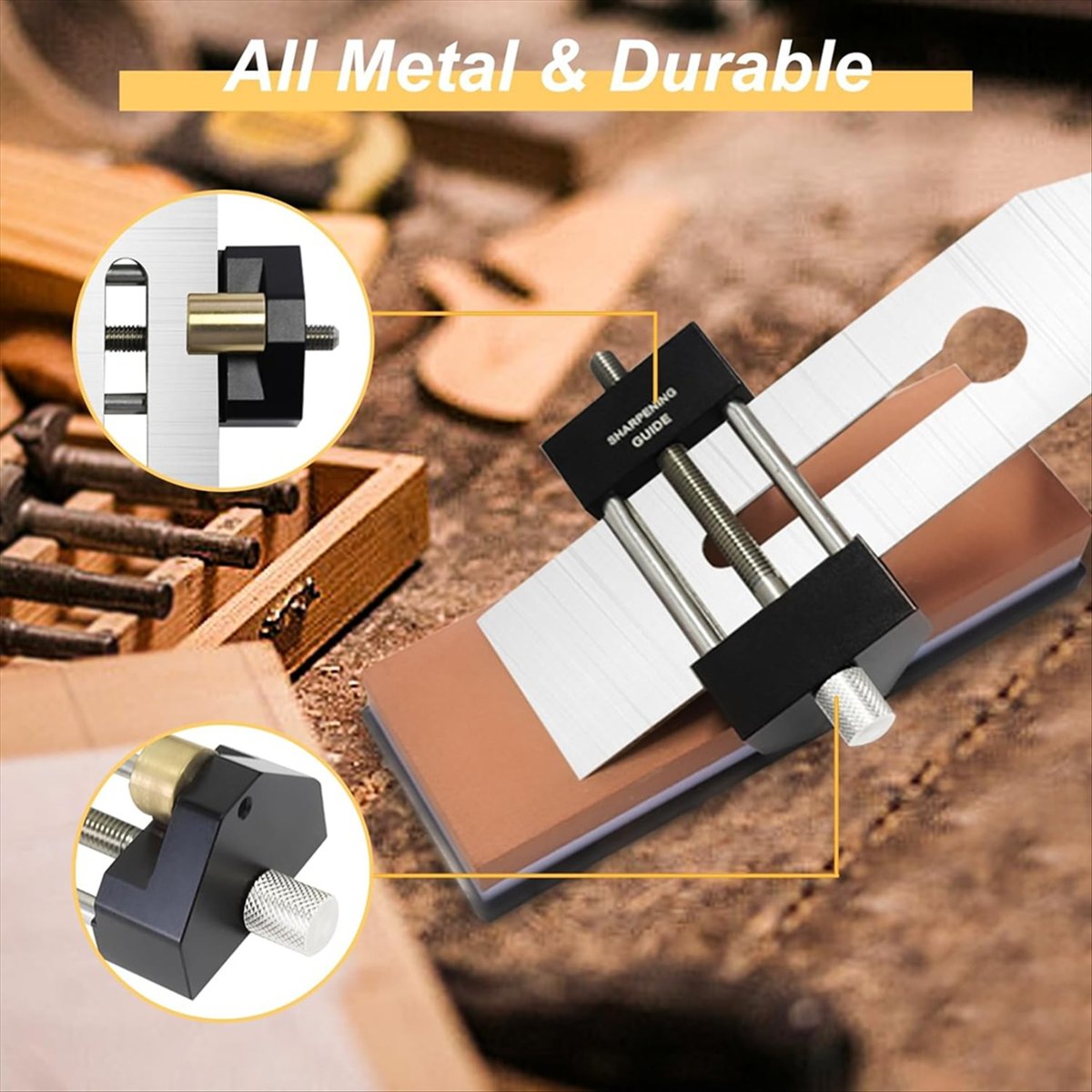 ABJS Chisel Sharpening Jig Kit - огляд і ціна Wood Chisel Set