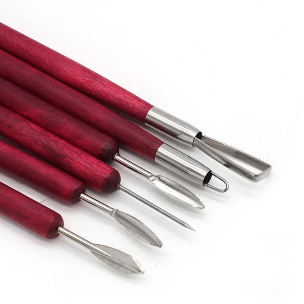 6PCS Sculpting Tool Pottery Wo - огляд і ціна Wood Chisel Set